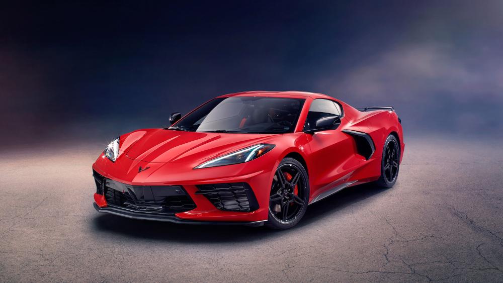 Corvette Stingray 2020 Elegance in 4K wallpaper