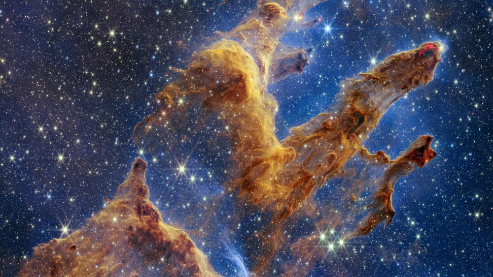 Pillars of Creation in Stunning 8K Detail wallpaper
