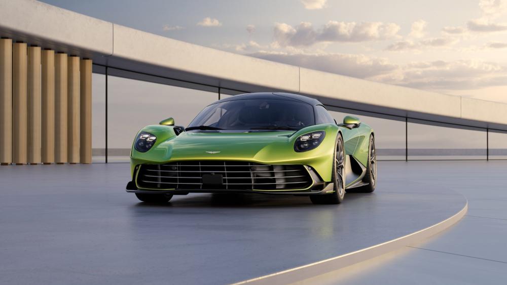 Aston Martin Valhalla in Modern Elegance wallpaper