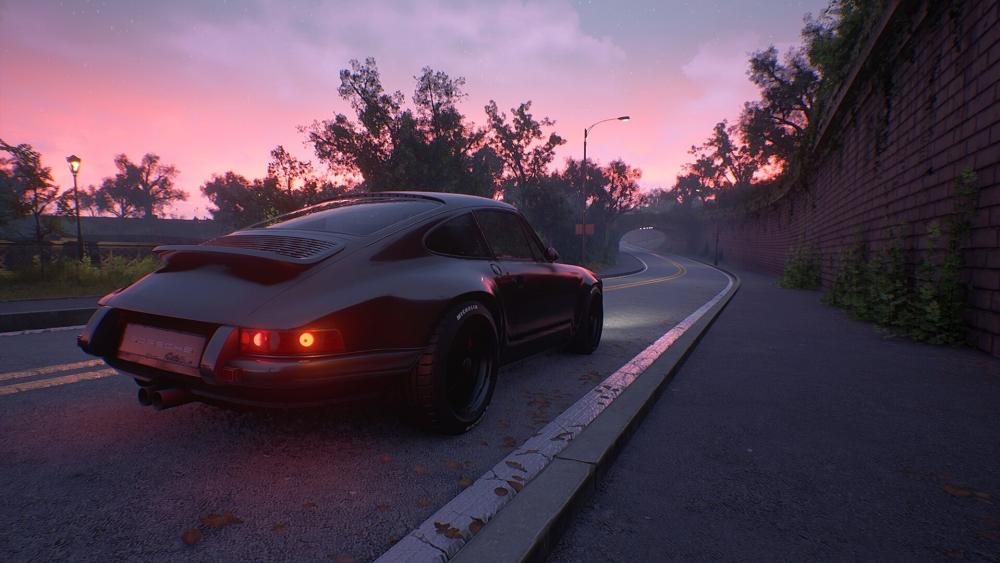 Timeless Porsche 911 at Dusk wallpaper