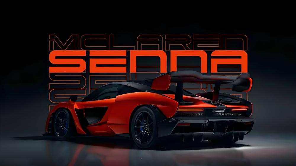 Dynamic McLaren Senna Wallpaper for Car Enthusiasts wallpaper