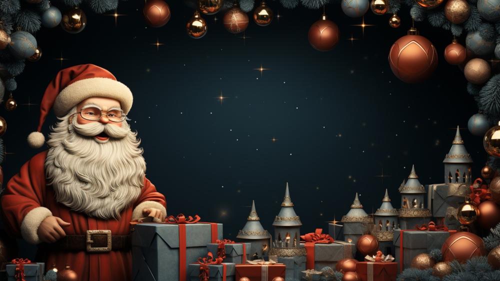 Festive Christmas Celebration Wallpaper for Your Desktop wallpaper