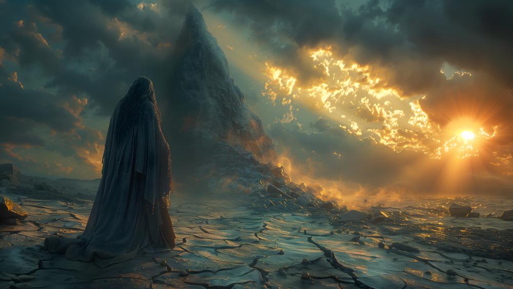 Ethereal Escape into Enchanted Realms wallpaper