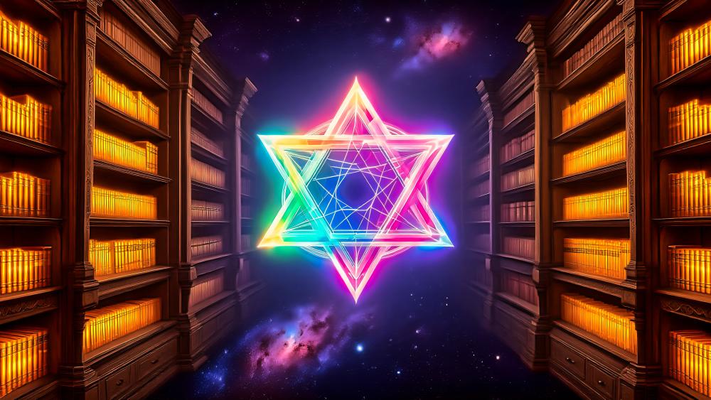 Merkaba Geometry wallpaper