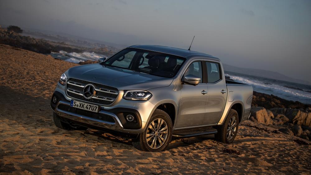 Mercedes-Benz X-Class on Rugged Terrain wallpaper