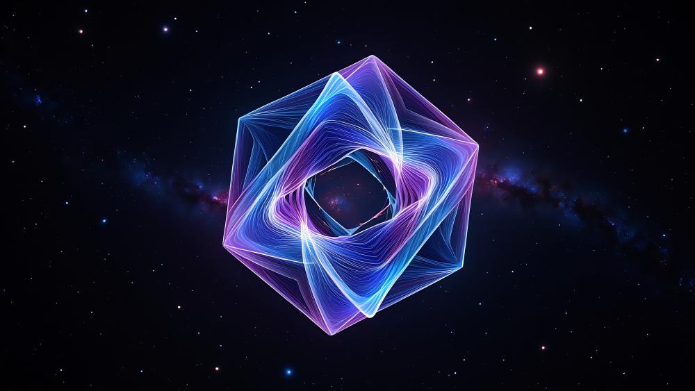 Quantum Cube wallpaper
