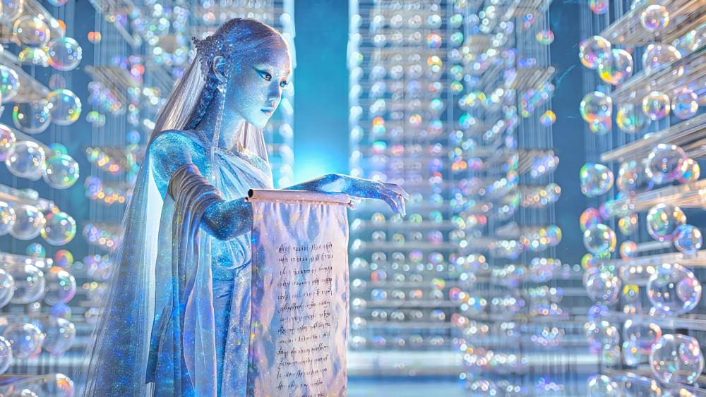 Hologram Storage wallpaper