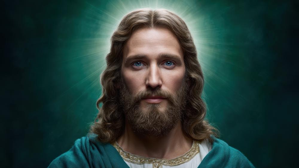 Radiant Aura of Holy Grace wallpaper