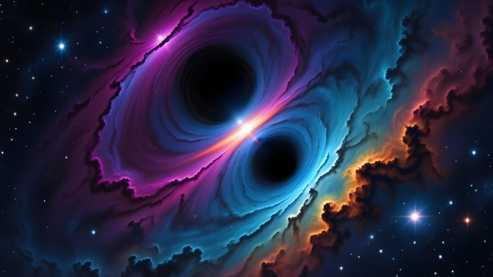 Binary Black Holes wallpaper