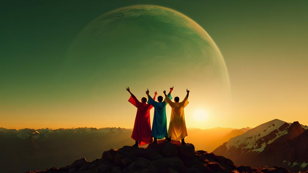 Planet Celebration wallpaper