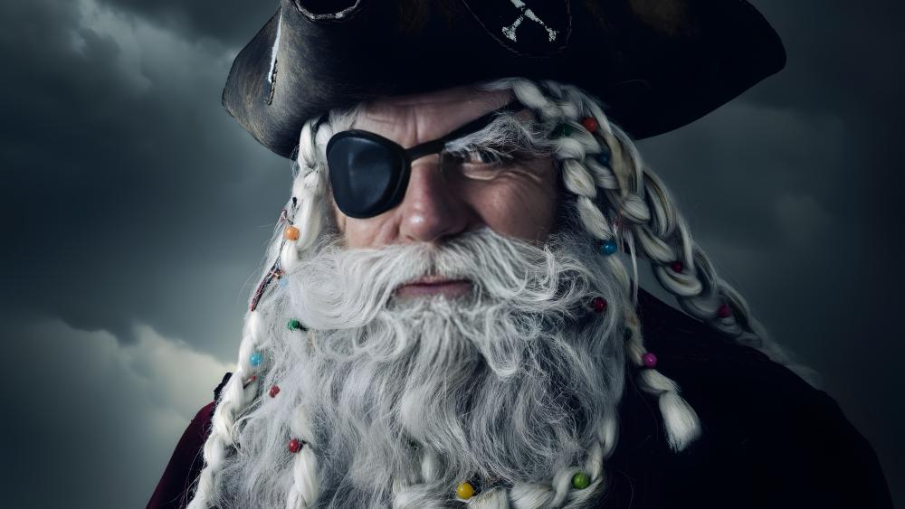 Grizzled Old Pirate wallpaper