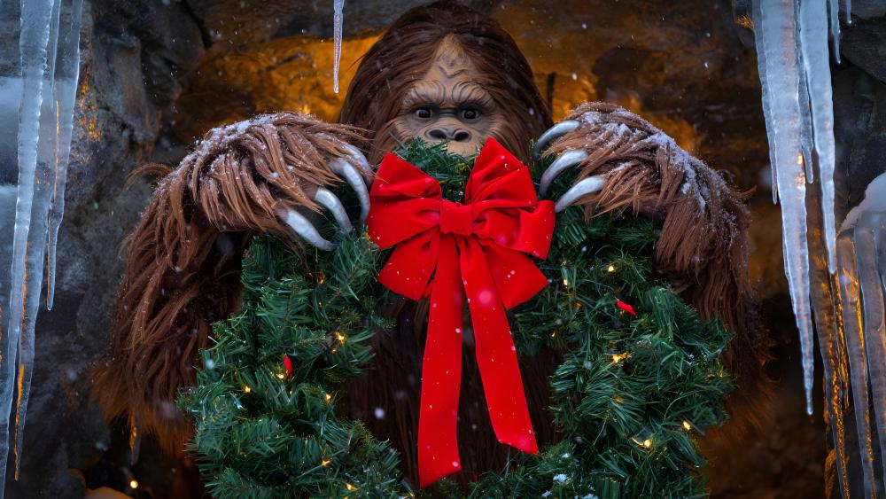 Bigfoot's Wreath wallpaper