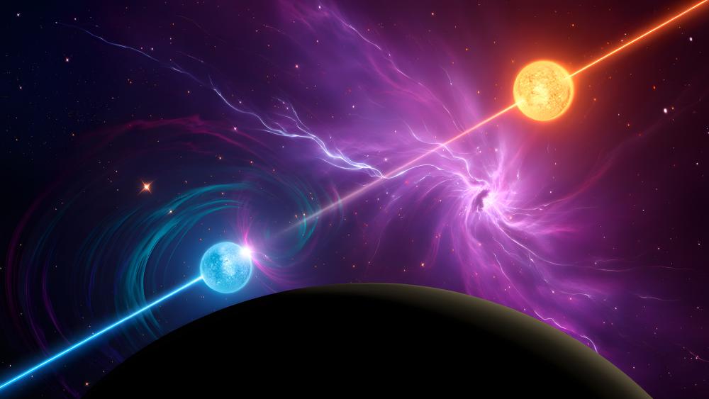 Twin Suns wallpaper