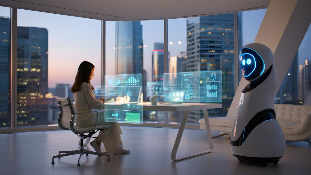 Office Of The Future wallpaper