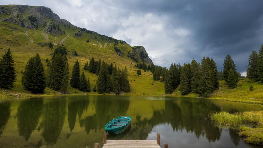 Lac Retaud Lake wallpaper