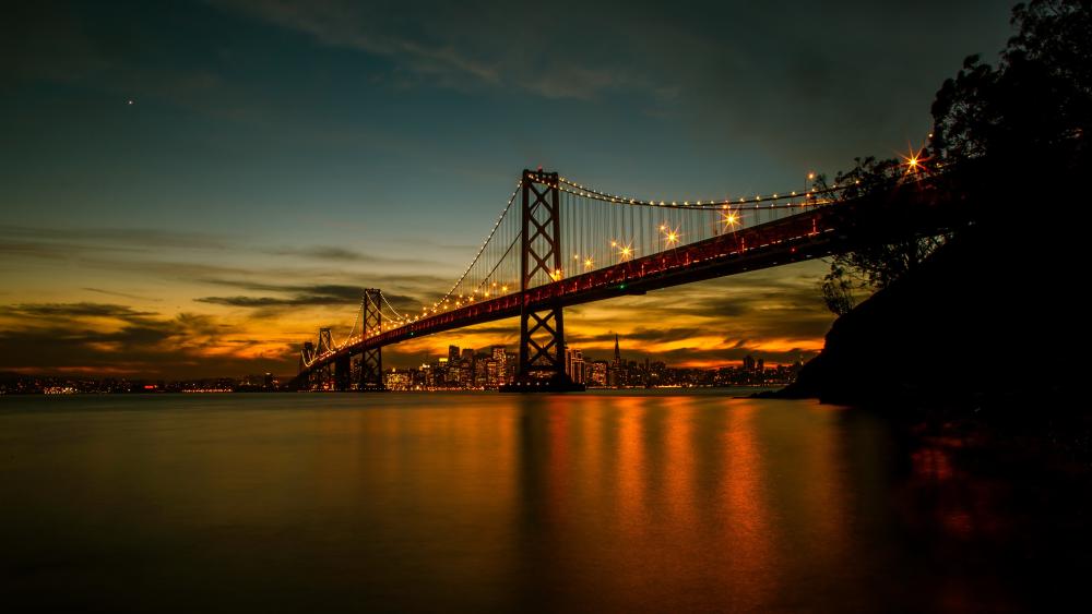 San Francisco-Oakland Bay Bridge wallpaper