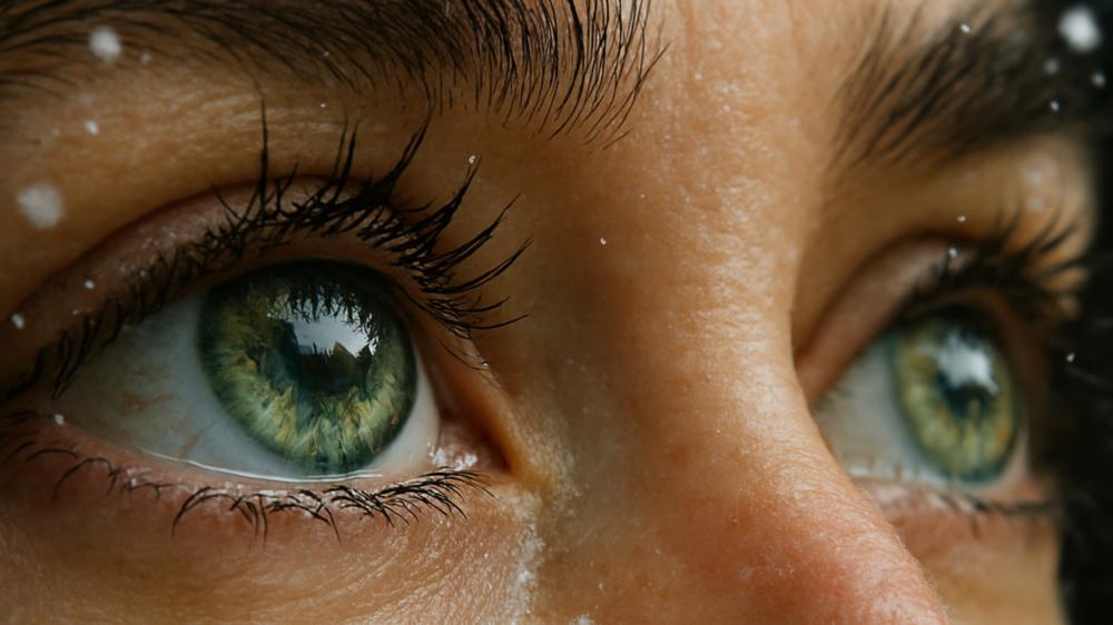 Hyper realistic eyes wallpaper