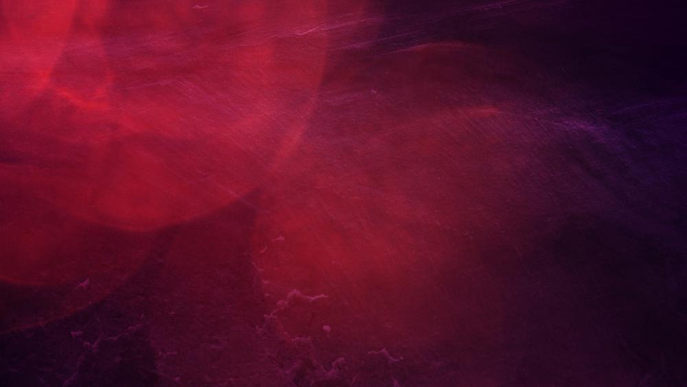 Crimson Nebula Haze in Deep Shadowed Black Abstract 4K wallpaper