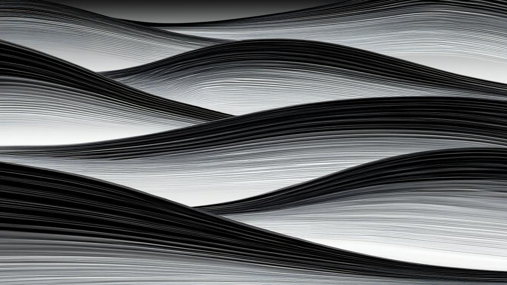 Dense Waves wallpaper