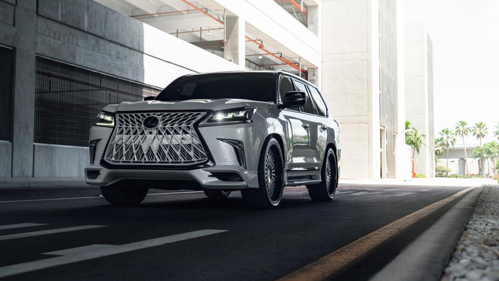 Lexus LX 570 Urban Shadow Drive in Crisp 5K wallpaper