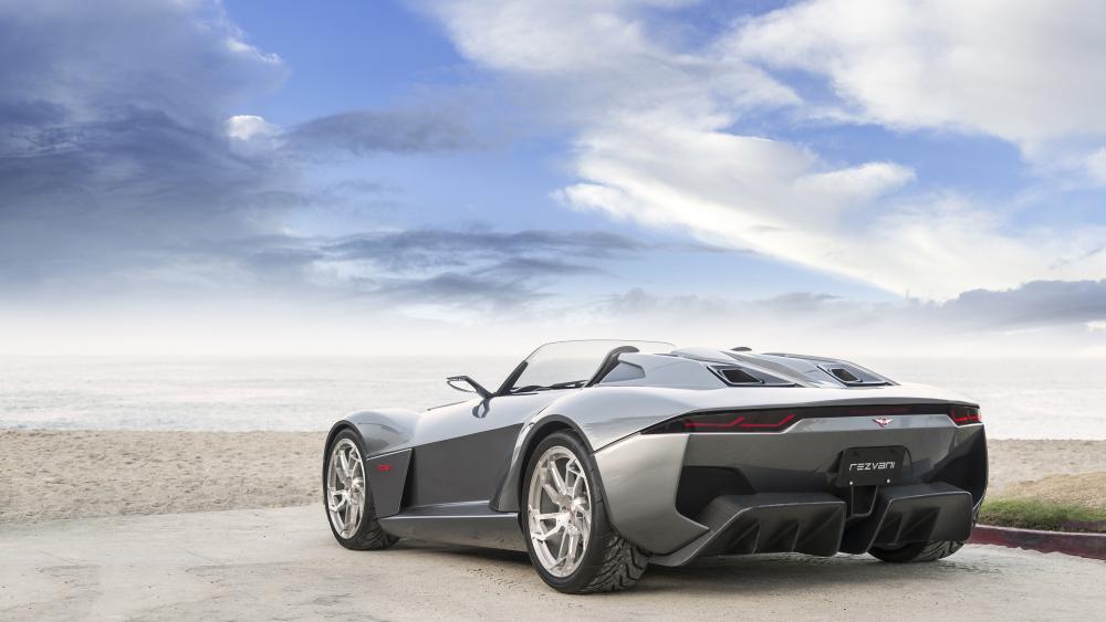 Rezvani Beast Supercar by the Coast in Crisp 4K wallpaper