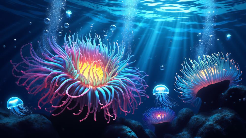 Underwater Garden wallpaper