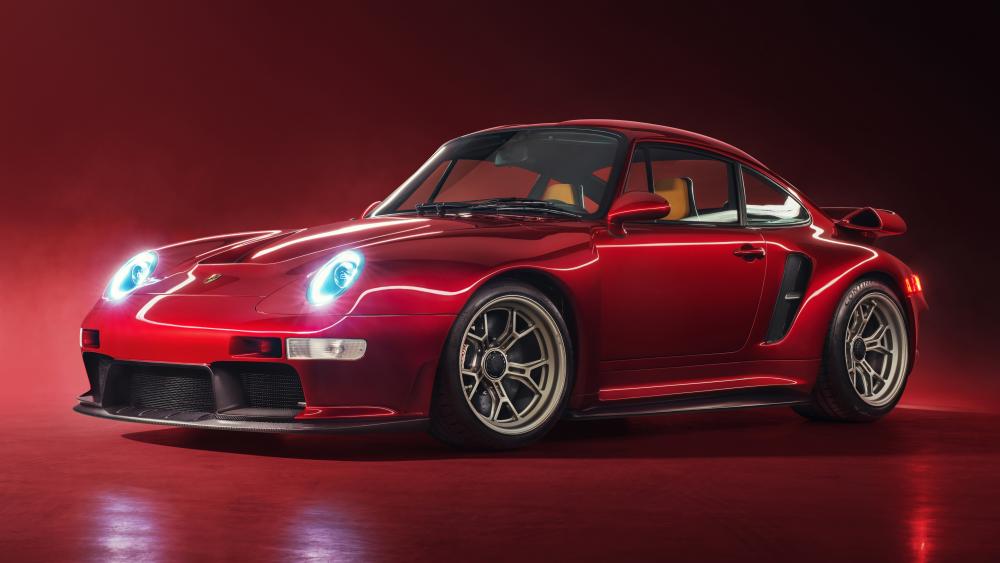 Stunning Red Porsche 911 Project Tornado Wallpaper wallpaper