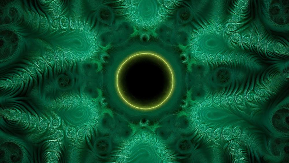 Study In Green wallpaper