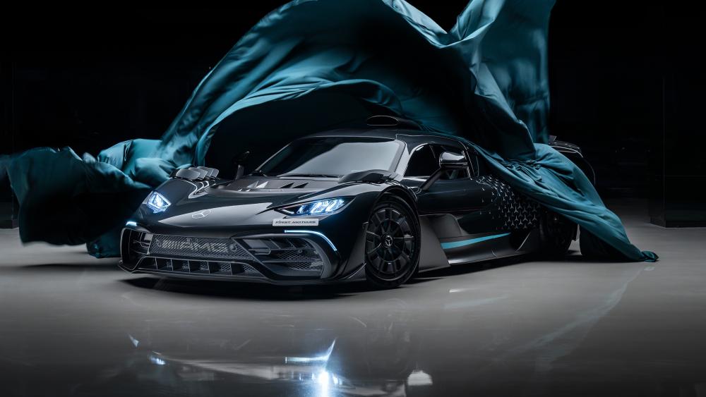 Mercedes AMG Project One Revealed in Dramatic Studio Shadows wallpaper