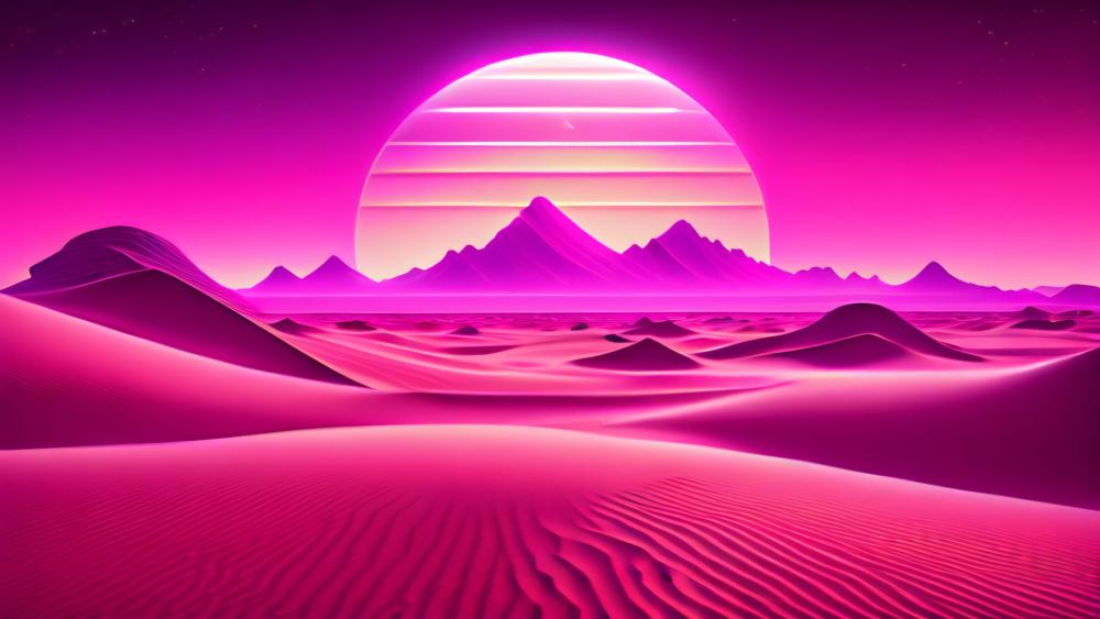 Pink Horizon wallpaper