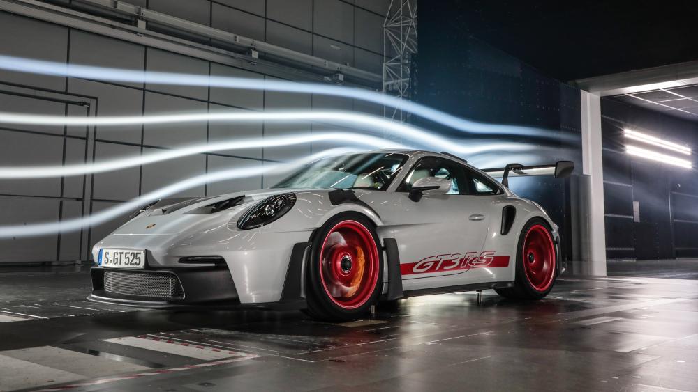 Porsche 911 GT3 RS Wind Tunnel Elegance in Ultra Sharp 4K wallpaper