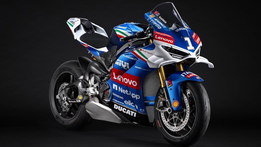 Ducati MotoGP Race Machine in Crisp 4K Detail wallpaper