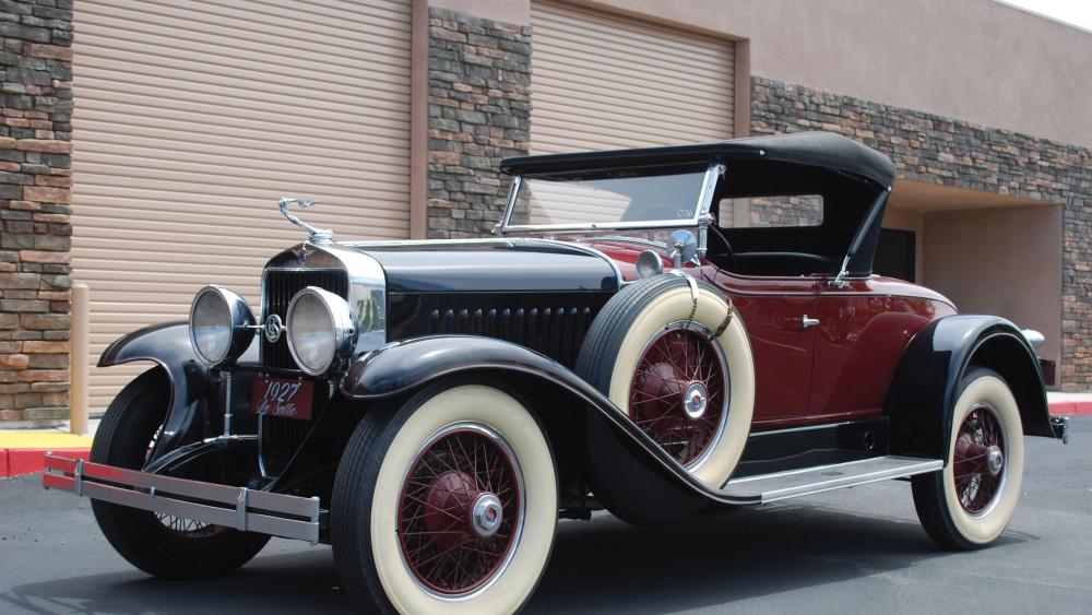 1927 LaSalle Roadster Classic Elegance in 4K wallpaper