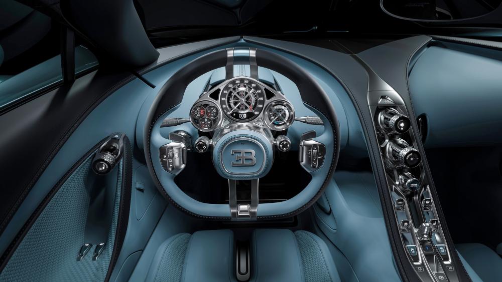 Bugatti Tourbillon Interior Cockpit in 4K Ultra Detail wallpaper