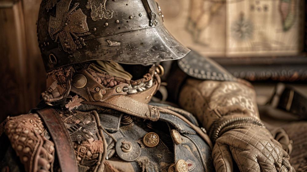 Rust and Honor of a Forgotten Knightly Guardian wallpaper