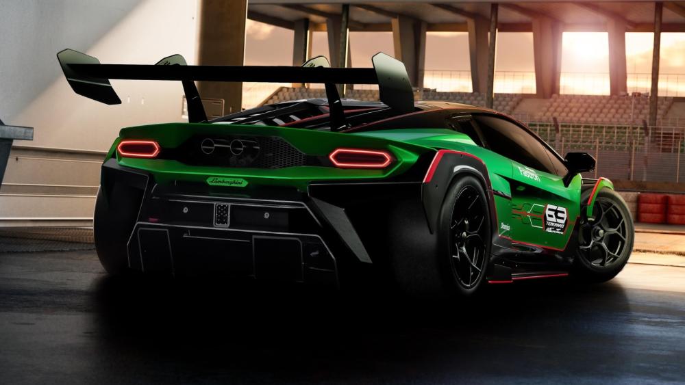 Lamborghini Temerario Super Trofeo Ready for the Sunset Circuit wallpaper