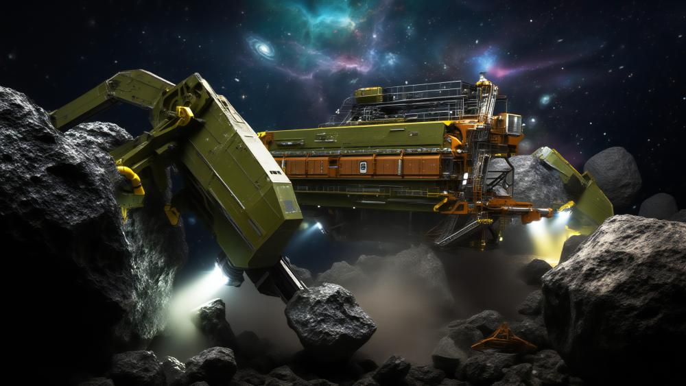 Asteroid Mining wallpaper