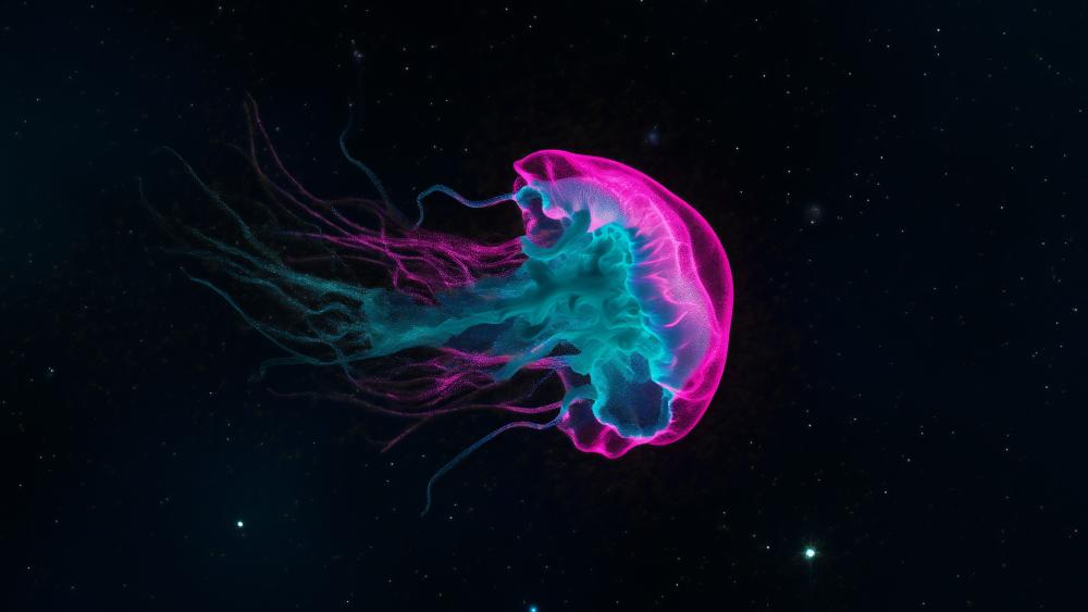The Jellyfish That Dreamed of Spac wallpaper