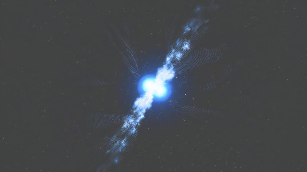 Collision of the Blue Suns wallpaper