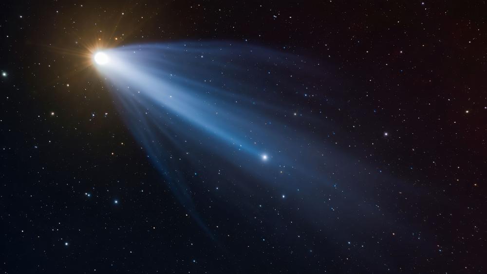 Blazing Comet wallpaper