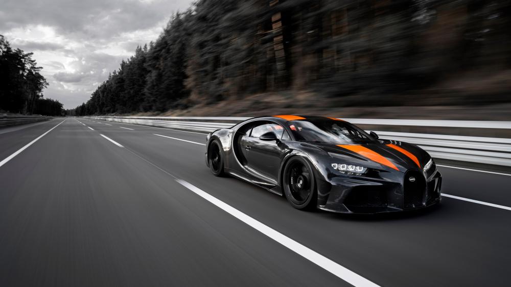 Bugatti Chiron Super Sport Storm Run in 5K Detail wallpaper