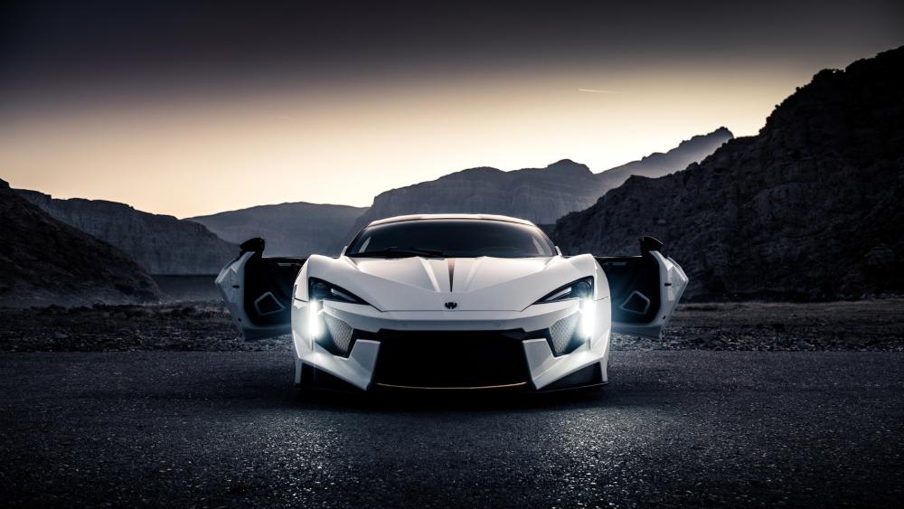 lykan sport car wallpaper