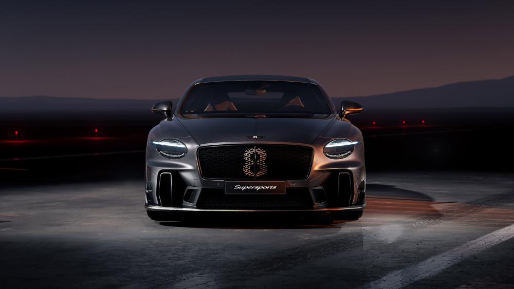 Bentley Continental GT Supersports at Dusk in Stunning 4K wallpaper