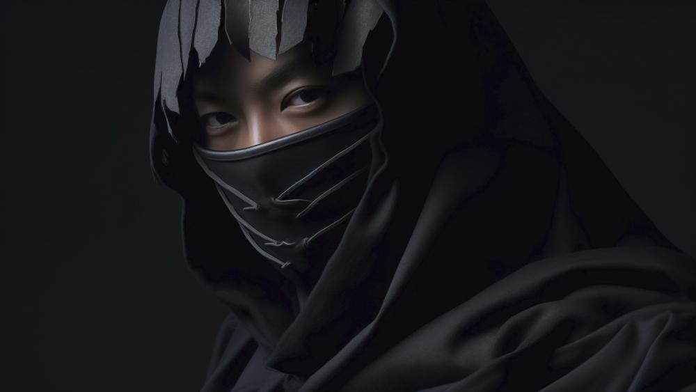 Silent Shadow Assassin wallpaper