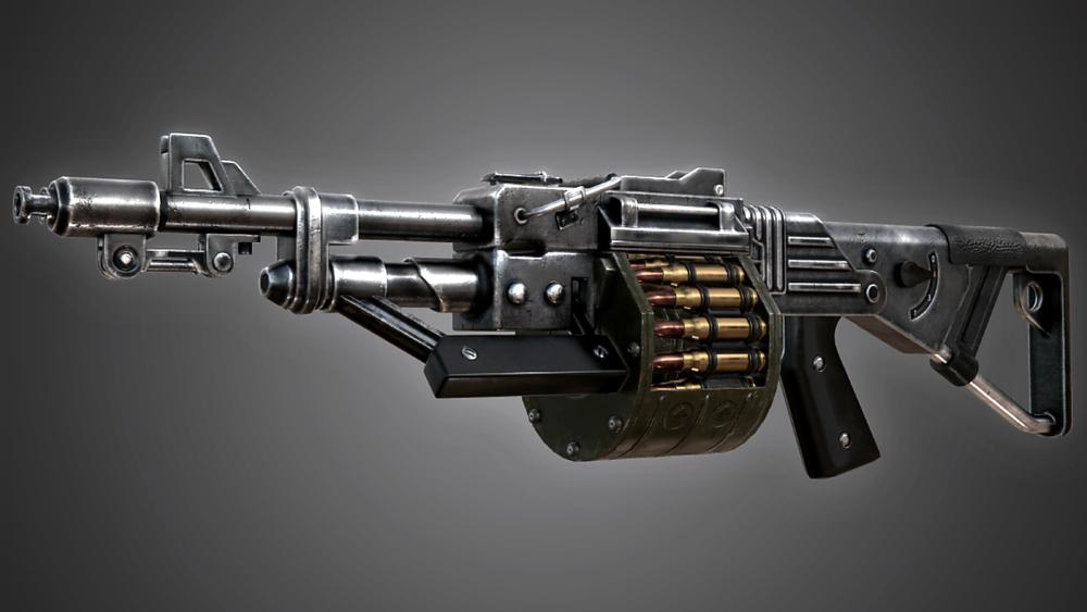 Classic Heckler Koch Machine Gun wallpaper