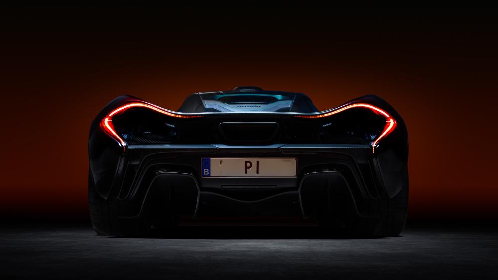 McLaren P1 Rear Light Drama wallpaper