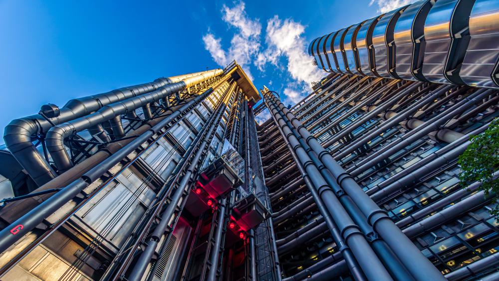 Lloyds Building Skyward View wallpaper