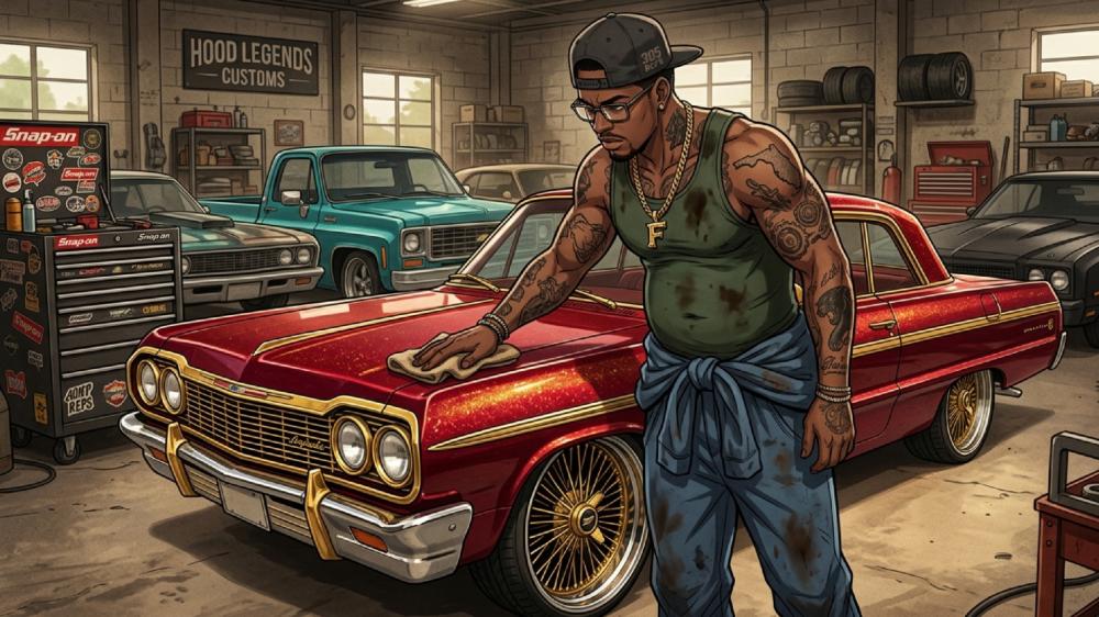 Custom Garage Legend wallpaper