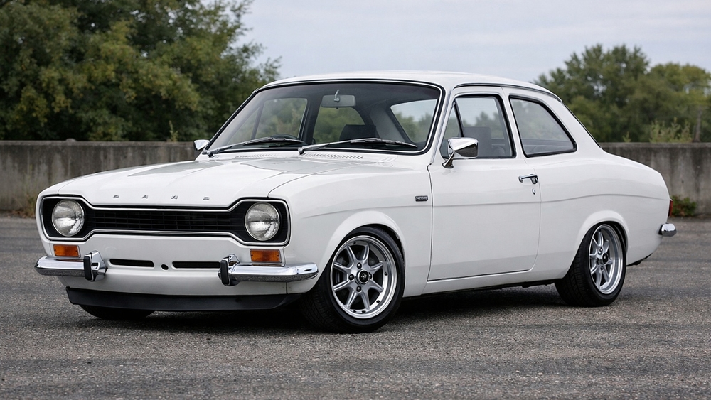 Classic Ford Escort Elegance wallpaper