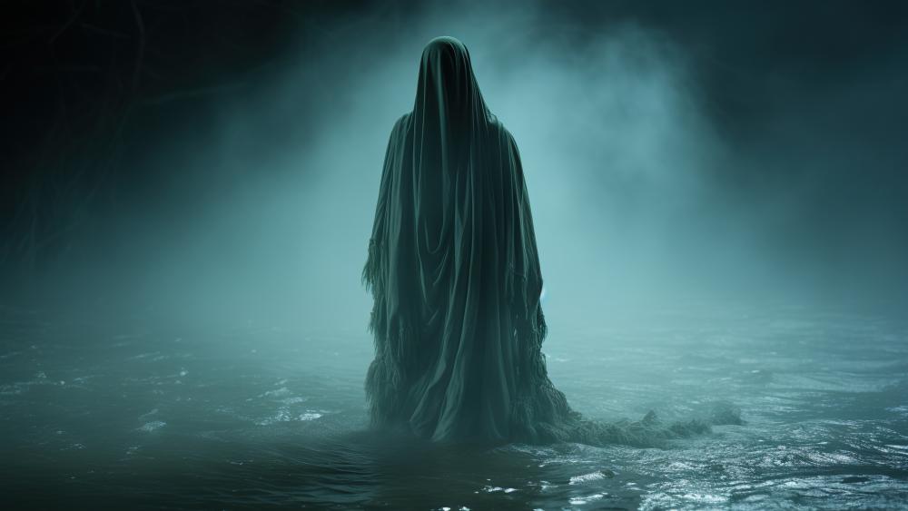 Veiled Ghost in the Mist wallpaper